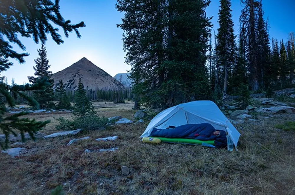 Kolmen Vuodenajan Makuupussit | Big Agnes Sidewinder Sl 35 650 Downtek Naisten Makuupussi, Regular, Sininen