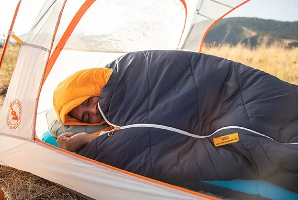 Kolmen Vuodenajan Makuupussit | Big Agnes Sidewinder Sl 35 650 Downtek Naisten Makuupussi, Regular, Sininen