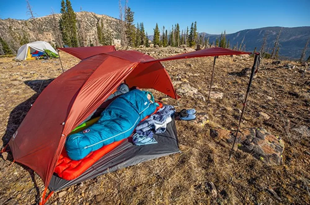 Kolmen Vuodenajan Makuupussit | Big Agnes Sidewinder Sl 35 650 Downtek Naisten Makuupussi, Regular, Sininen
