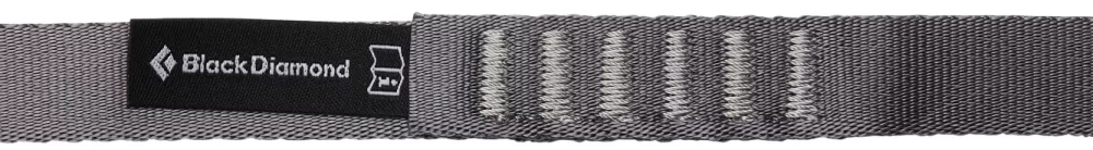 Kiipeilyvarusteet | Black Diamond 18 Mm Nylon Runner 180 Cm Slingi, Harmaa