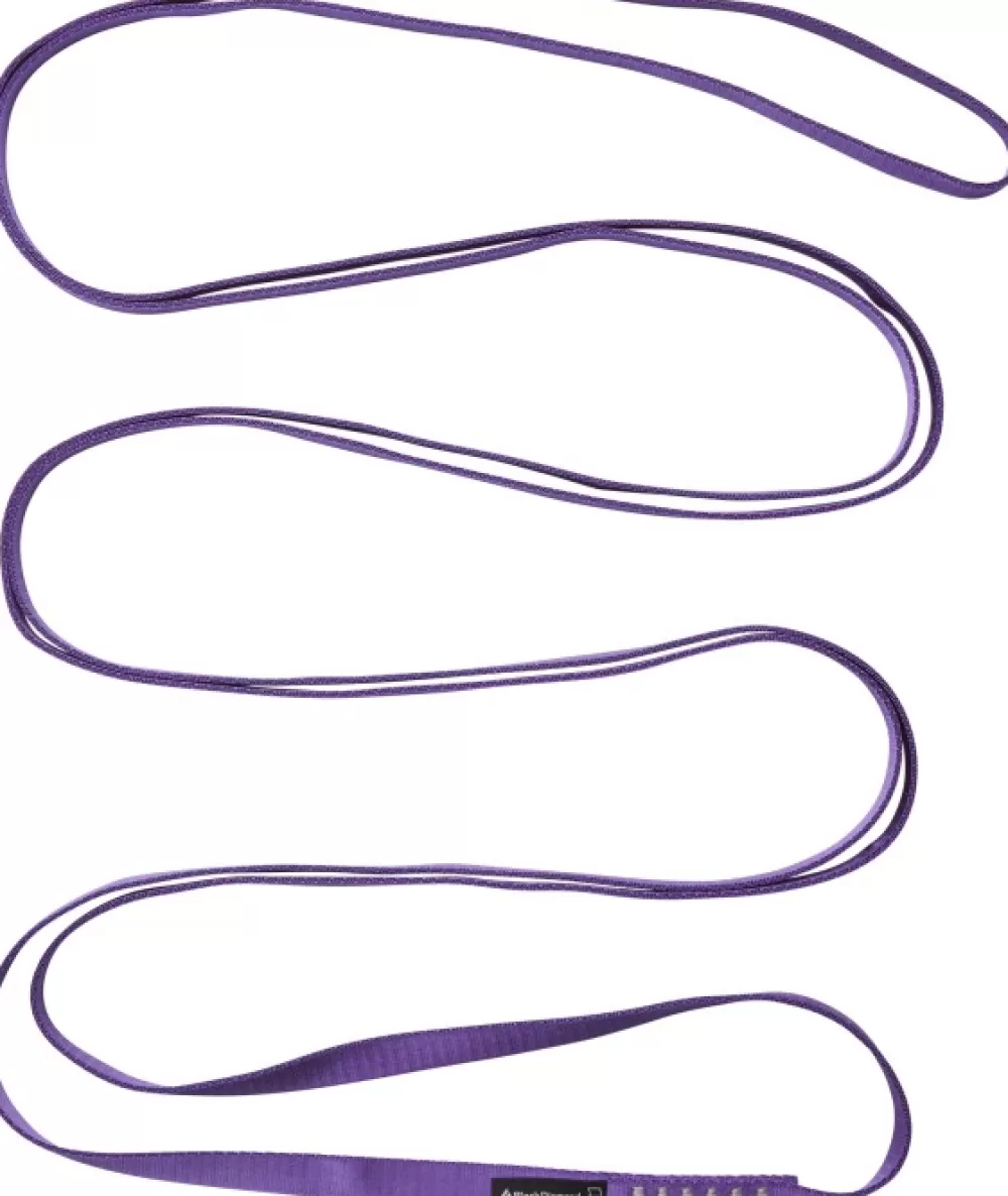 Kiipeilyvarusteet | Black Diamond 18 Mm Nylon Runner 240 Cm Slingi Kiipeilyyn, Violetti