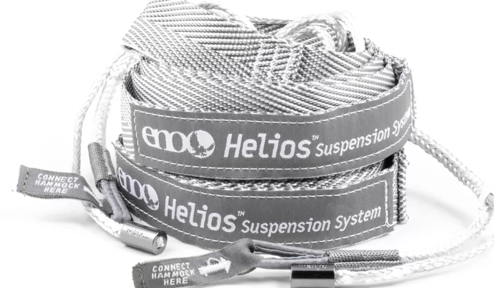 Riippumatot | Eno Hammock Eno Helios Ultralight Suspension System Kiinnitysjarjestelma Riippumatolle, Harmaa, 2,46 M