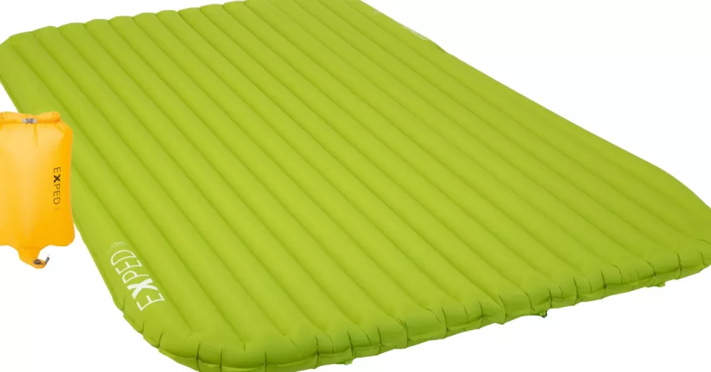 Makuualustat Yli 0 Asteeseen | Exped Ultra 1R Duo L Wide 10 °C Airmat Makuualusta, Vaaleanvihrea