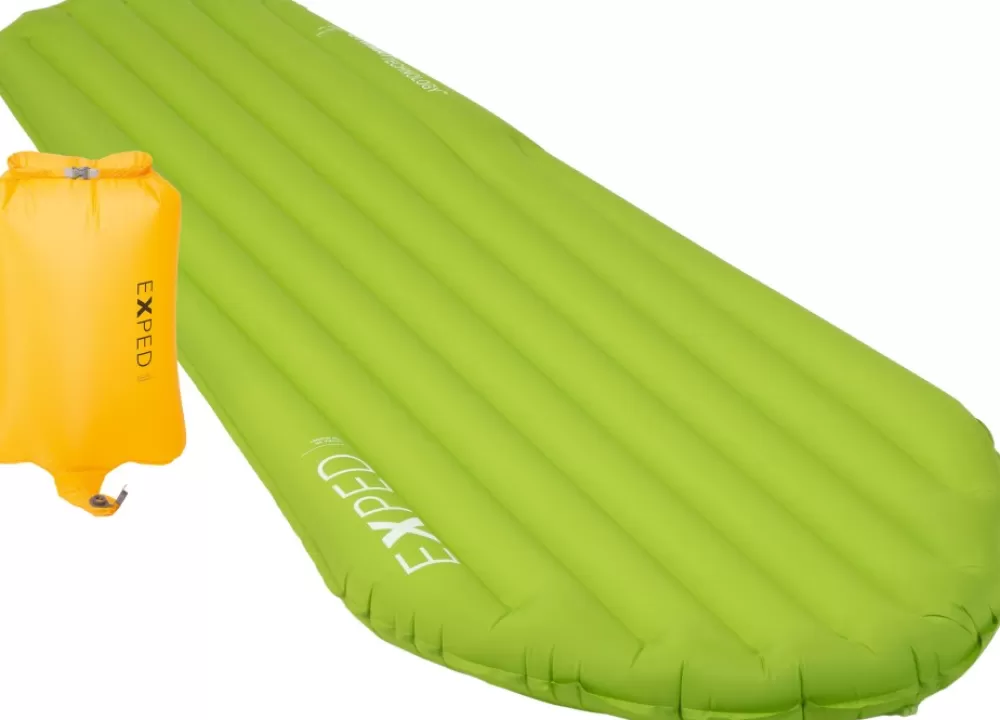 Makuualustat Alle -10 Asteeseen | Exped Ultra 5R L Wide Mummy -Makuualusta -20°C R4,8 (540G), Green