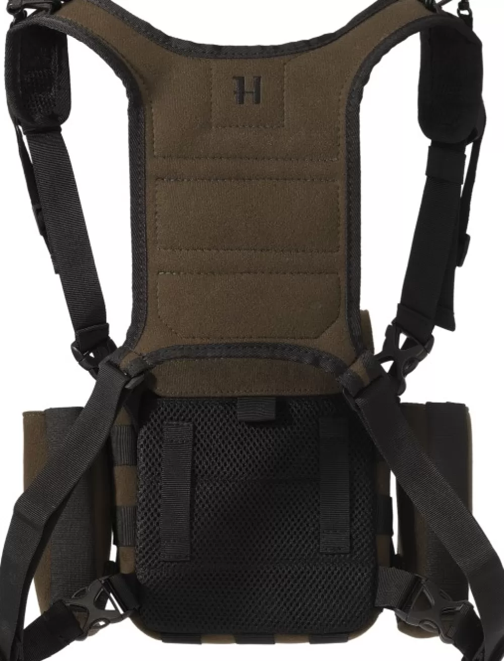 Härkila Vyölaukut>Harkila Deer Stalker Bino Strap Kiikarin Kantolaukku Valjailla, Willow Green