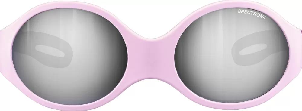 Lasten Retkeilyvarusteet | Julbo Loop M Light Pink / Dark Pink Spectron 4 Baby Lasten Aurinkolasit