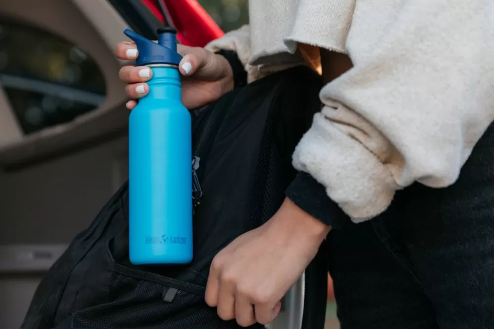 Juomapullot | Klean Kanteen Classic Narrow Juomapullo Sporttikorkilla, 532 Ml, Sininen