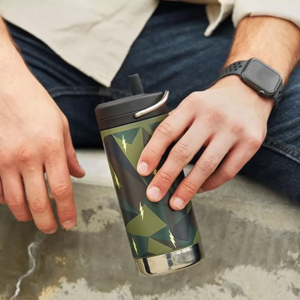 Termospullot | Klean Kanteen Tkwide 355Ml With Wide Twist Cap Blue Tint