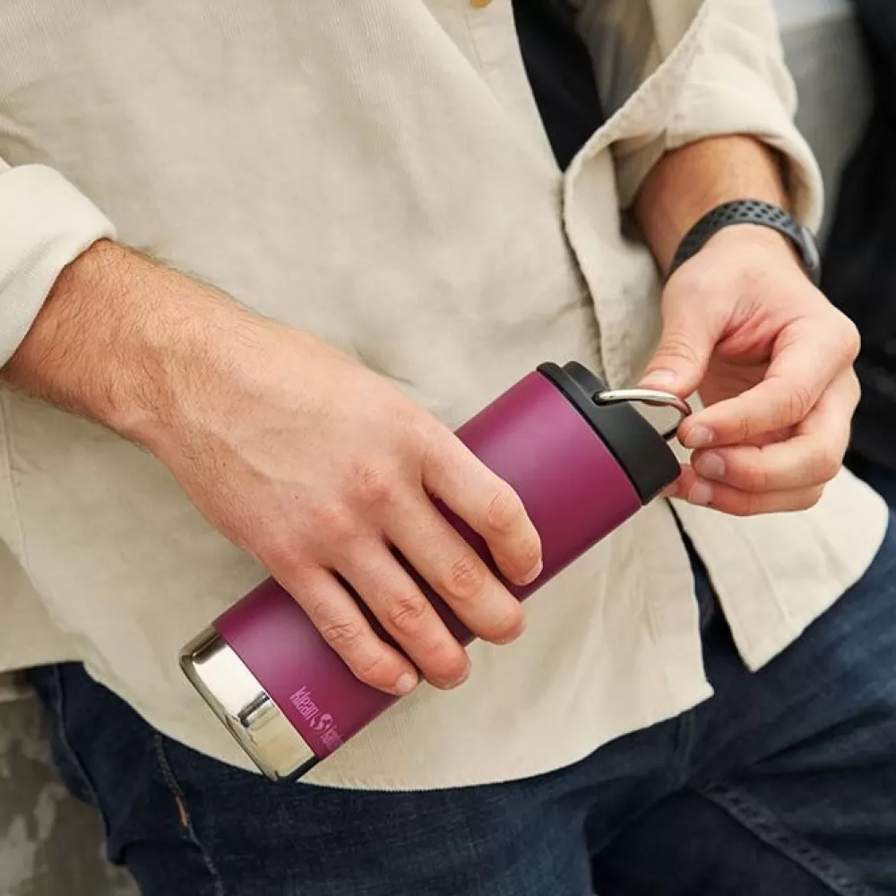 Termosmukit | Klean Kanteen Tkwide 473Ml With Wide Cafe Cap Purple Potion