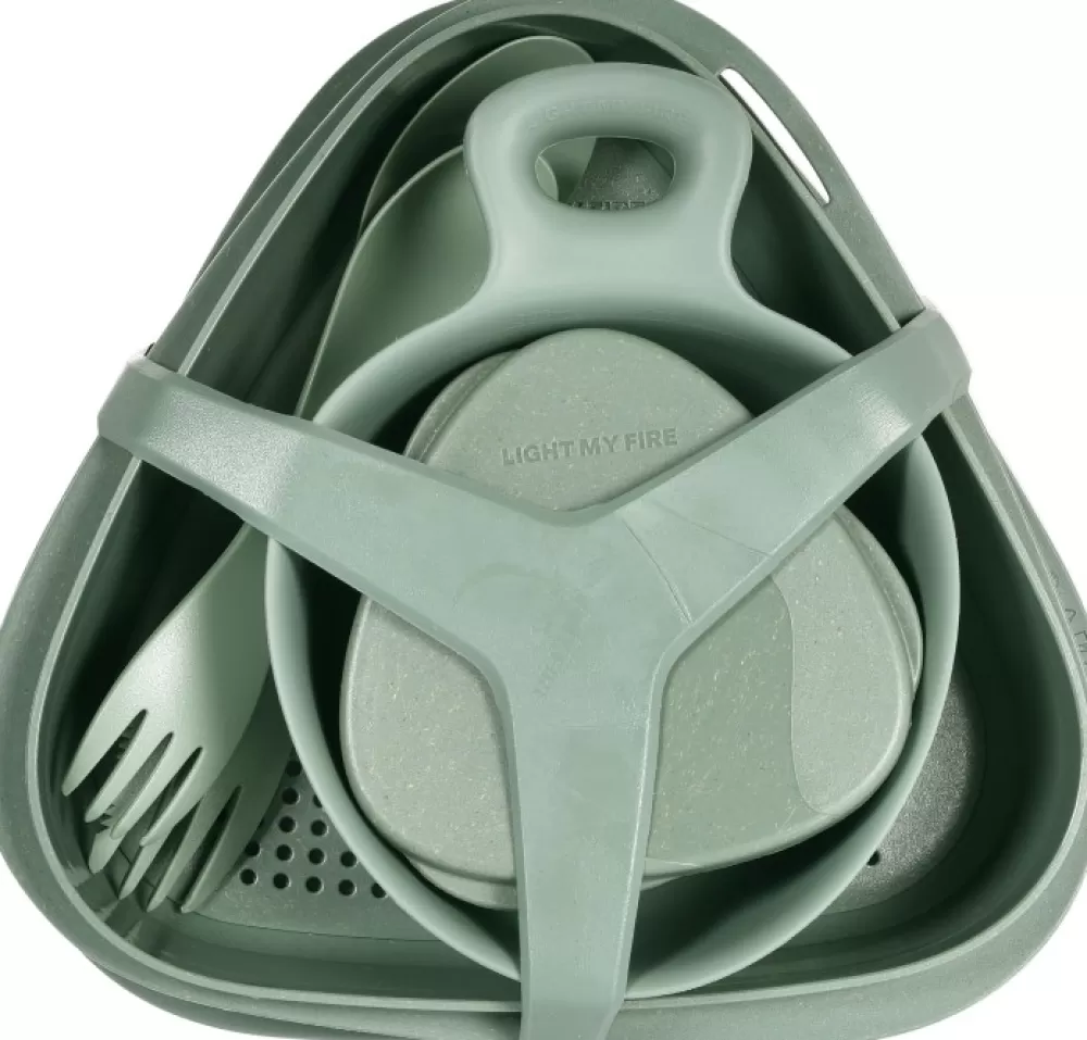 Astiat Ja Ruokailuvälineet | Light My Fire Outdoor Mealkit Bio Astiasarja, Dusty Pink