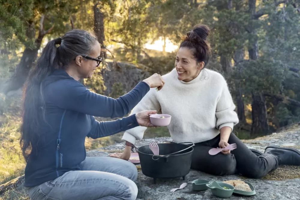 Astiat Ja Ruokailuvälineet | Light My Fire Outdoor Mealkit Bio Astiasarja, Dusty Pink