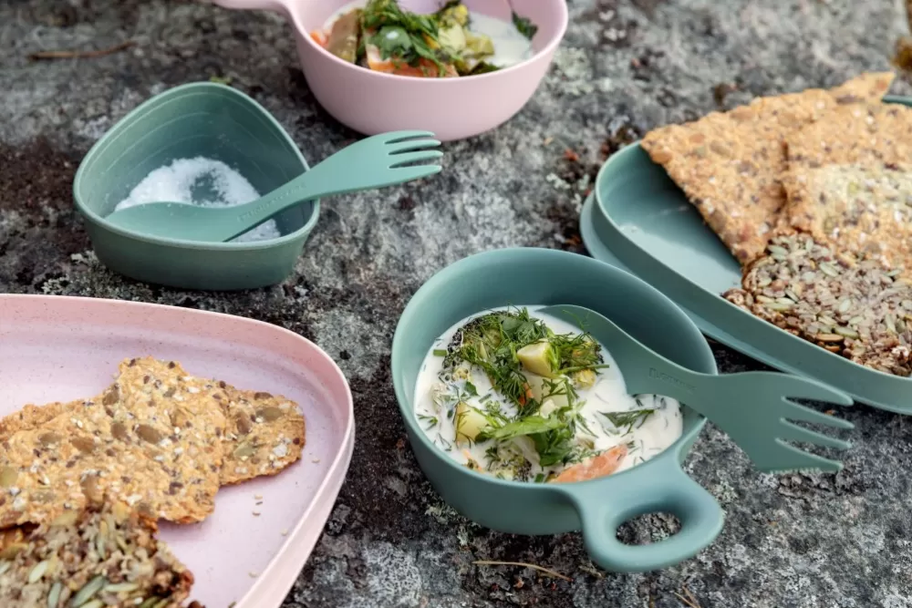 Astiat Ja Ruokailuvälineet | Light My Fire Outdoor Mealkit Bio Astiasarja, Rusty Orange