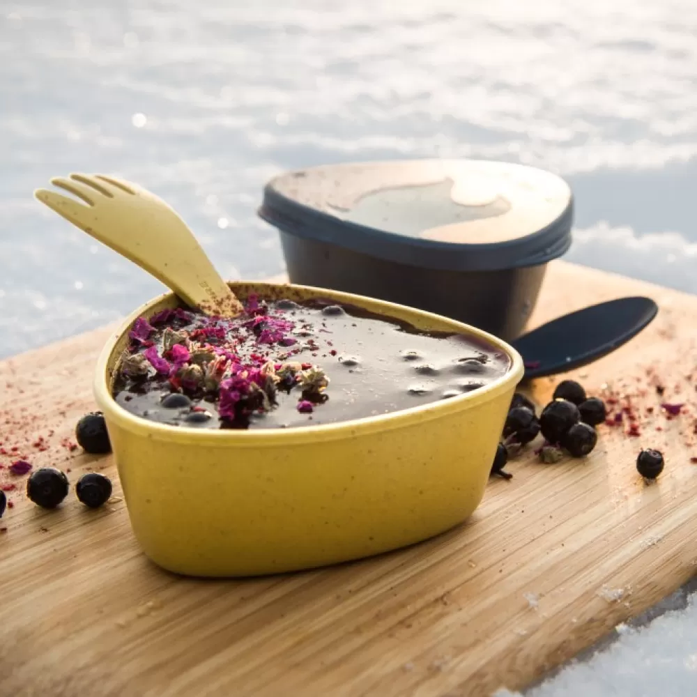 Astiat Ja Ruokailuvälineet | Light My Fire Spork Little Bio 2-Pack Sandy Green / Dusty Pink