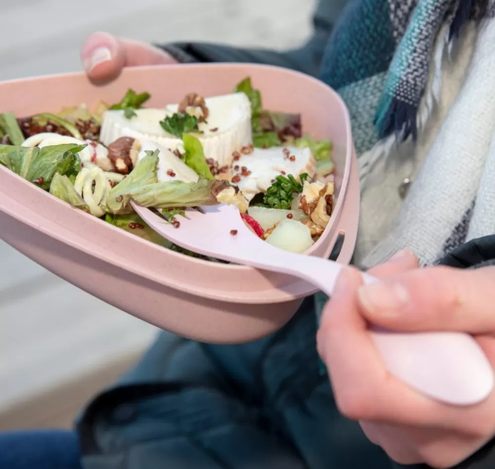 Astiat Ja Ruokailuvälineet | Light My Fire Spork Medium Bio 2-Pack Sandy Green / Dusty Pink