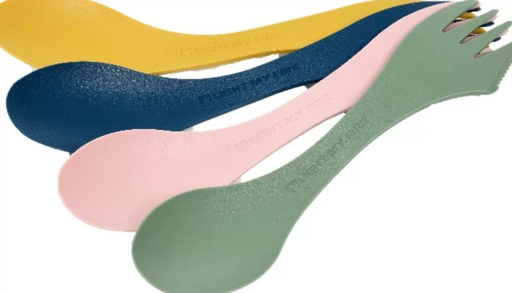 Astiat Ja Ruokailuvälineet | Light My Fire Spork Original Bio 4-Pack Nature