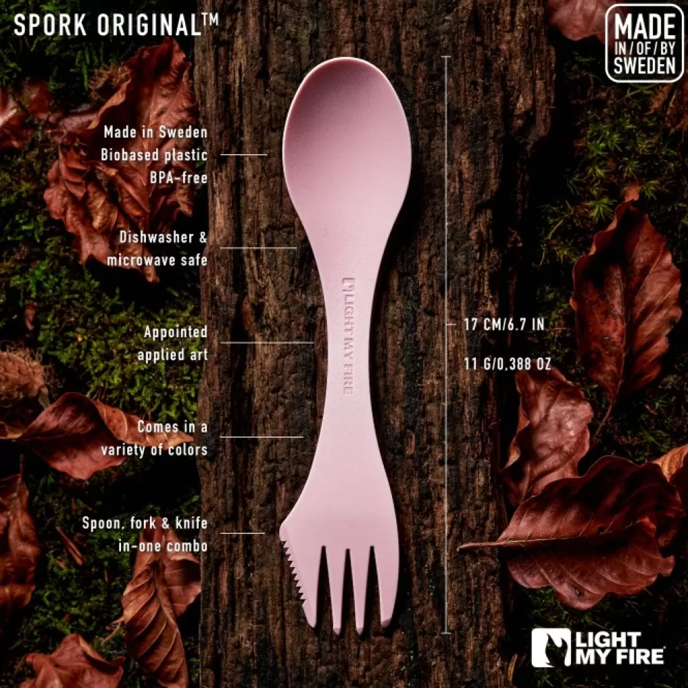 Astiat Ja Ruokailuvälineet | Light My Fire Spork Original Bio 4-Pack Nature