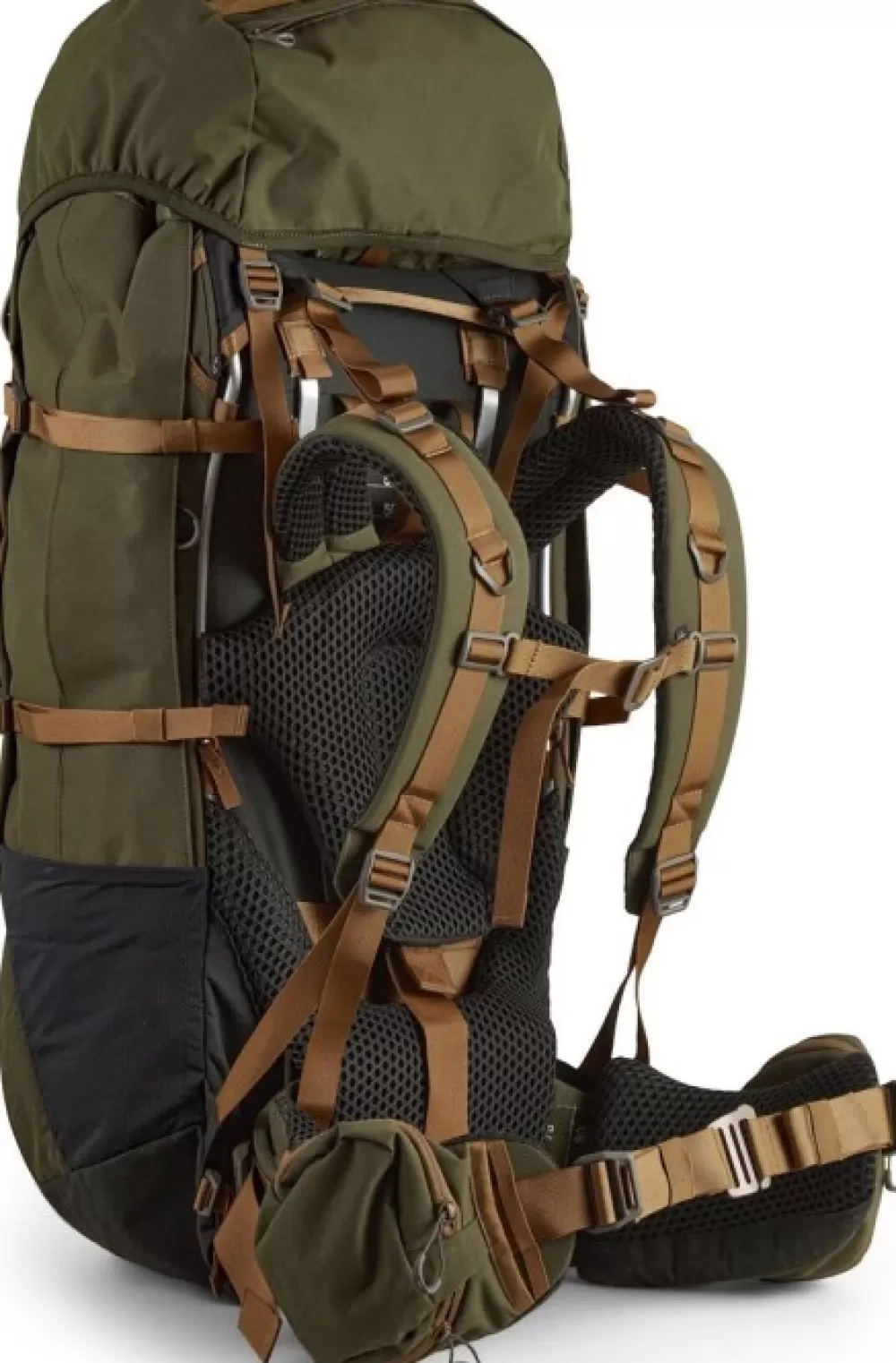 Lundhags 50 - 75 Litraa> Saruk Pro 75 L Regular Short Rinkka, Maastonvihrea