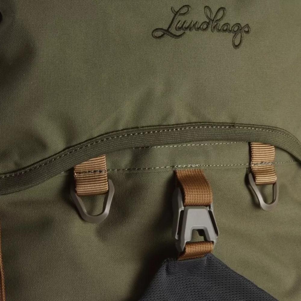 Lundhags 50 - 75 Litraa> Saruk Pro 75 L Regular Short Rinkka, Maastonvihrea