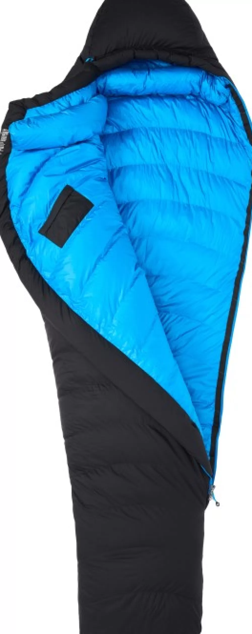 Syys- Ja Talvimakuupussit | Marmot Paiju Down -12°C Regular Left Zip Black/Clear Blue Unisex