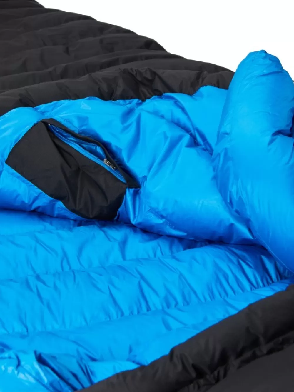 Syys- Ja Talvimakuupussit | Marmot Paiju Down -12°C Regular Left Zip Black/Clear Blue Unisex