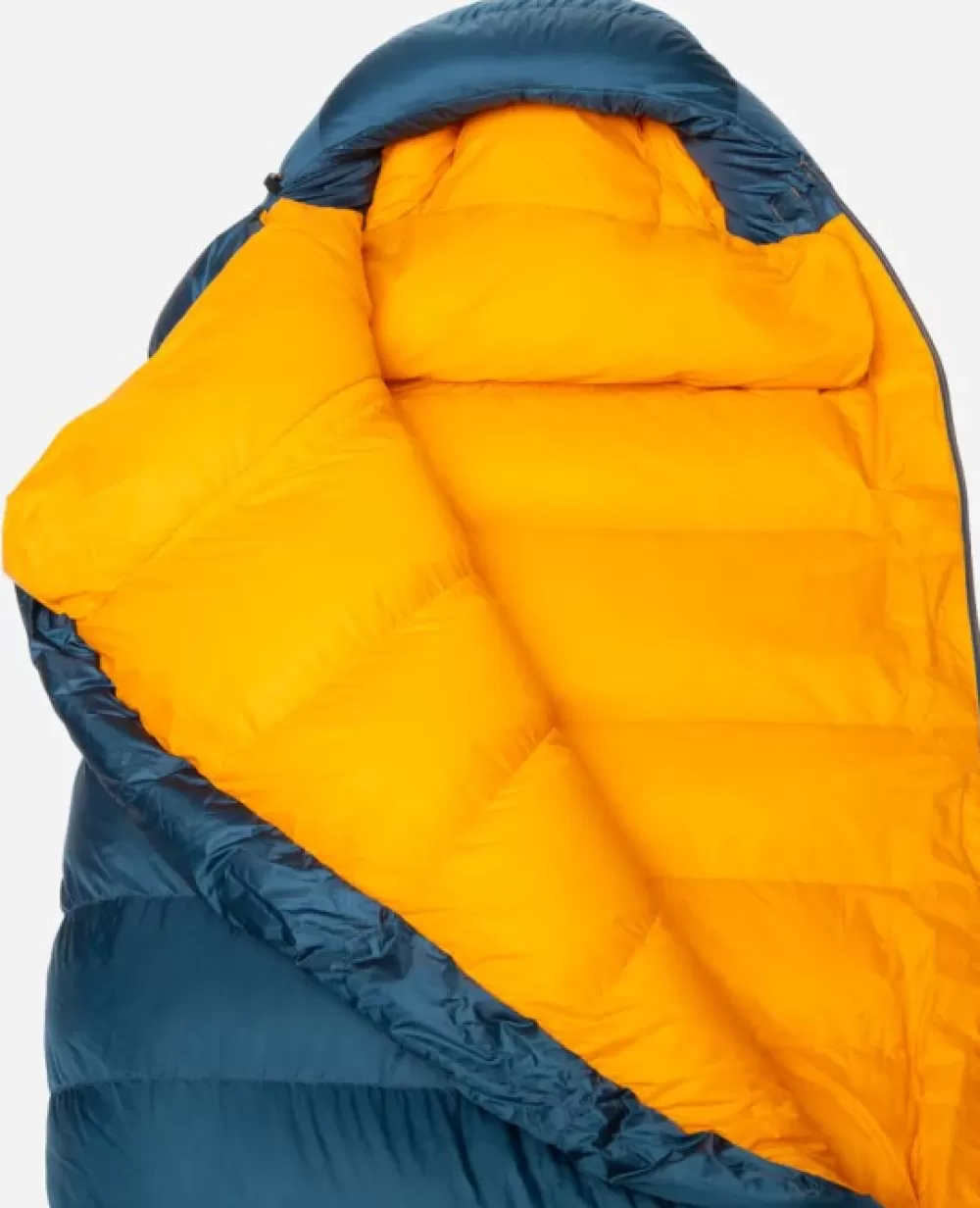 Makuupussit | Mountain Equipment Helium 800 -16°C Left Zip Regular Unisex Untuvamakuupussi, Sininen