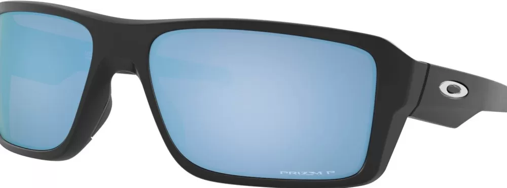 Aurinkolasit | Oakley Double Edge Matte Black Prizm Deep Water Polarized Aurinkolasit, M/L