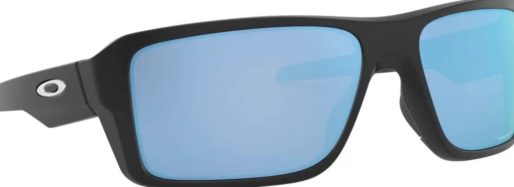 Aurinkolasit | Oakley Double Edge Matte Black Prizm Deep Water Polarized Aurinkolasit, M/L