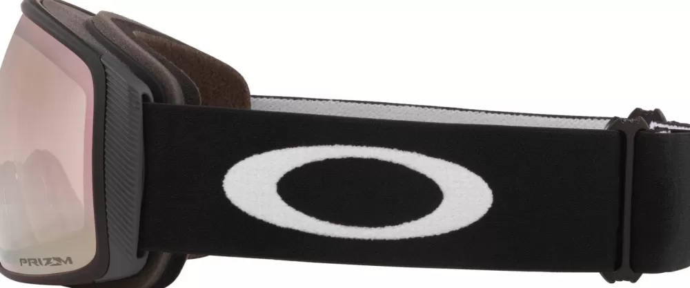 Suojalasit Ja Laskettelukypärät | Oakley Flight Tracker Matte Black Prizm Snow Hi Pink Laskettelulasit, L
