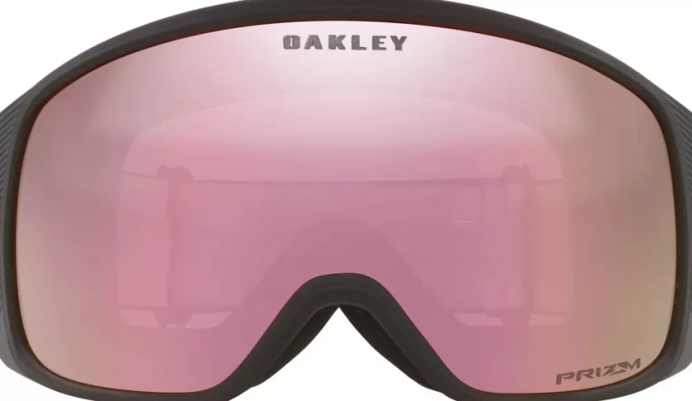 Suojalasit Ja Laskettelukypärät | Oakley Flight Tracker Matte Black Prizm Snow Hi Pink Laskettelulasit, M