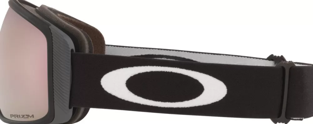 Suojalasit Ja Laskettelukypärät | Oakley Flight Tracker Matte Black Prizm Snow Hi Pink Laskettelulasit, M