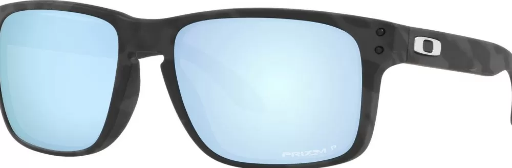 Aurinkolasit | Oakley Holbrook Matte Black Camo Prizm Deep Water Polarized Aurinkolasit
