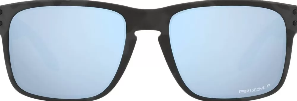 Aurinkolasit | Oakley Holbrook Matte Black Camo Prizm Deep Water Polarized Aurinkolasit