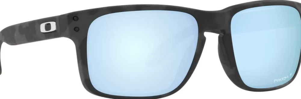 Aurinkolasit | Oakley Holbrook Matte Black Camo Prizm Deep Water Polarized Aurinkolasit