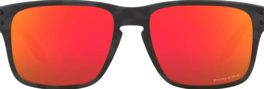 Lasten Retkeilyvarusteet | Oakley Holbrook Xs Matte Black Camo Prizm Ruby Lasten Aurinkolasit