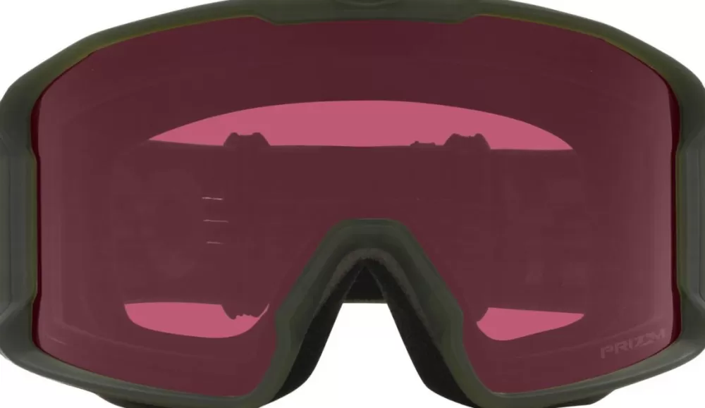 Suojalasit Ja Laskettelukypärät | Oakley Line Miner Dark Brush Prizm Snow Dark Grey Laskettelulasit, L