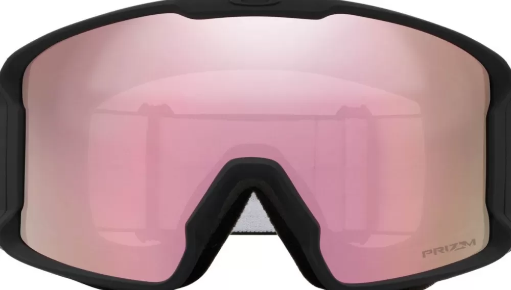 Suojalasit Ja Laskettelukypärät | Oakley Line Miner Matte Black Prizm Snow Hi Pink Laskettelulasit, L
