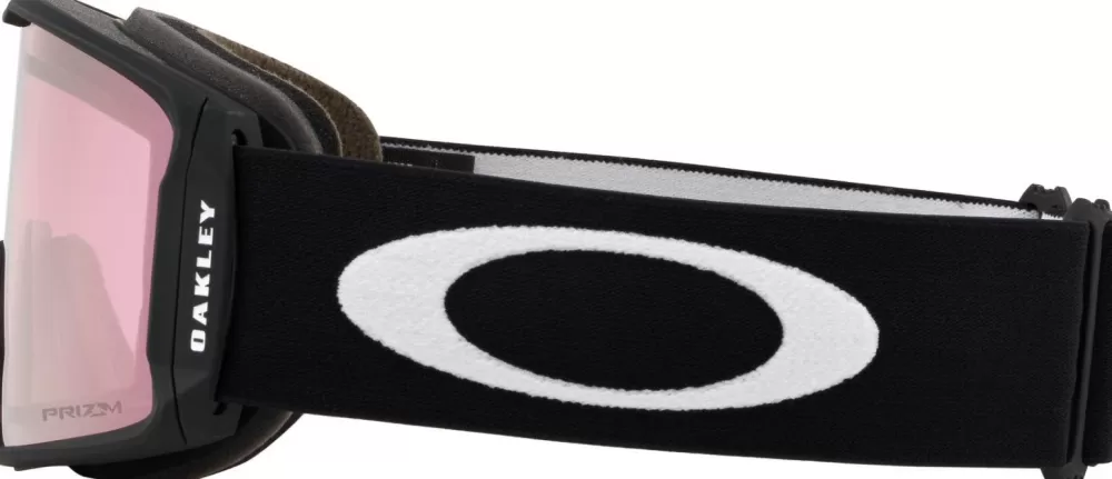 Suojalasit Ja Laskettelukypärät | Oakley Line Miner Matte Black Prizm Snow Hi Pink Laskettelulasit, L