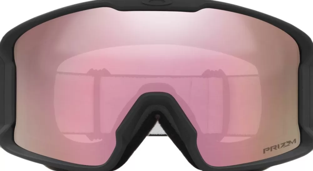 Suojalasit Ja Laskettelukypärät | Oakley Line Miner Matte Black Prizm Snow Hi Pink Laskettelulasit, M