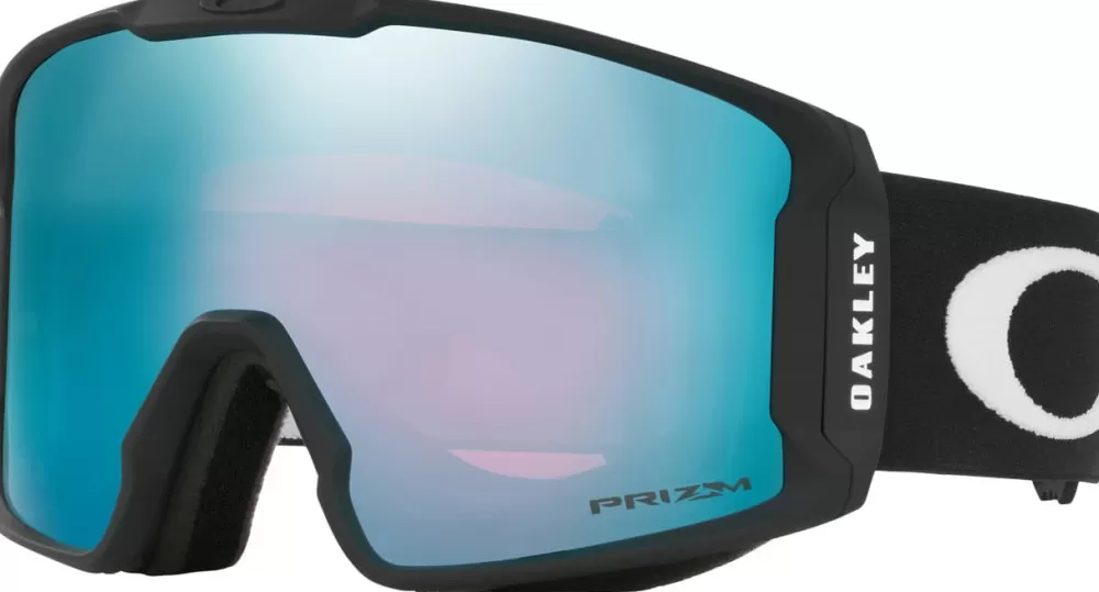 Suojalasit Ja Laskettelukypärät | Oakley Line Miner Xm Matte Black Prizm Snow Sapphire Iridium, M