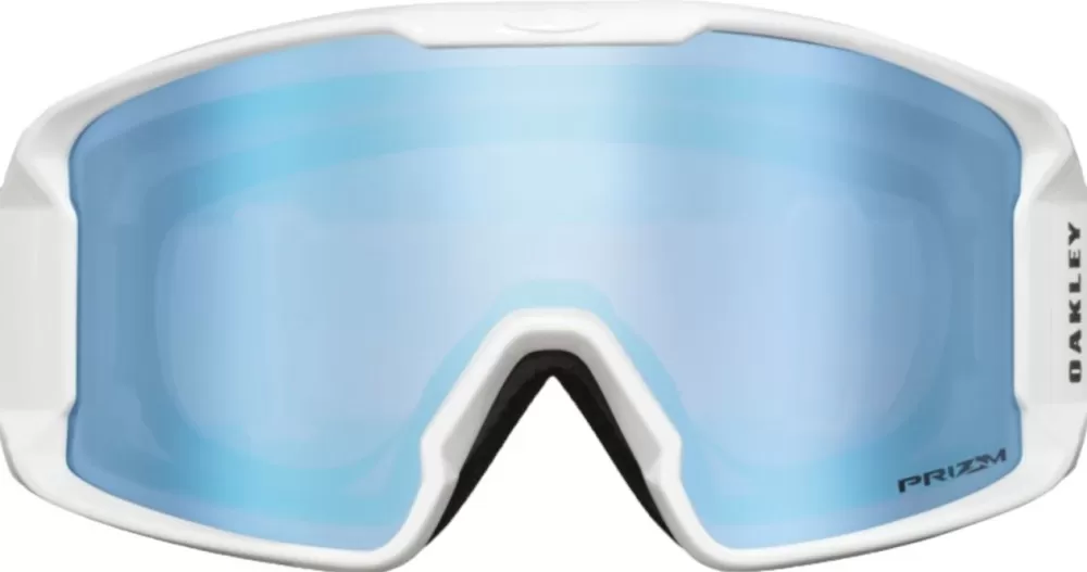 Suojalasit Ja Laskettelukypärät | Oakley Line Miner Xm Matte White Prizm Snow Sapphire, S/M
