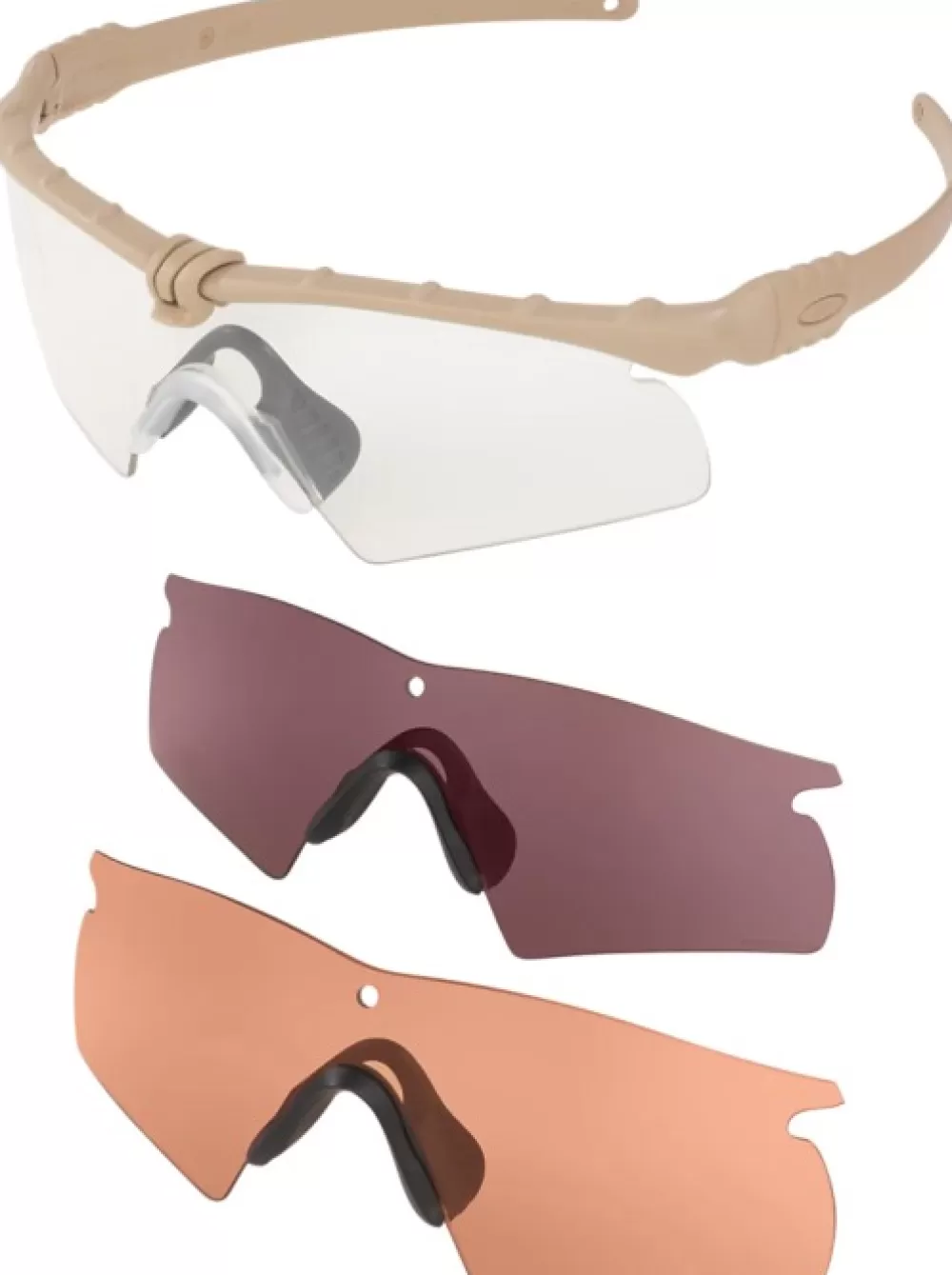 Aurinkolasit | Oakley Si Ballistic M Frame 3.0 Desert With Clear, Prizm Tr22 & Prizm Tr45 Lenses