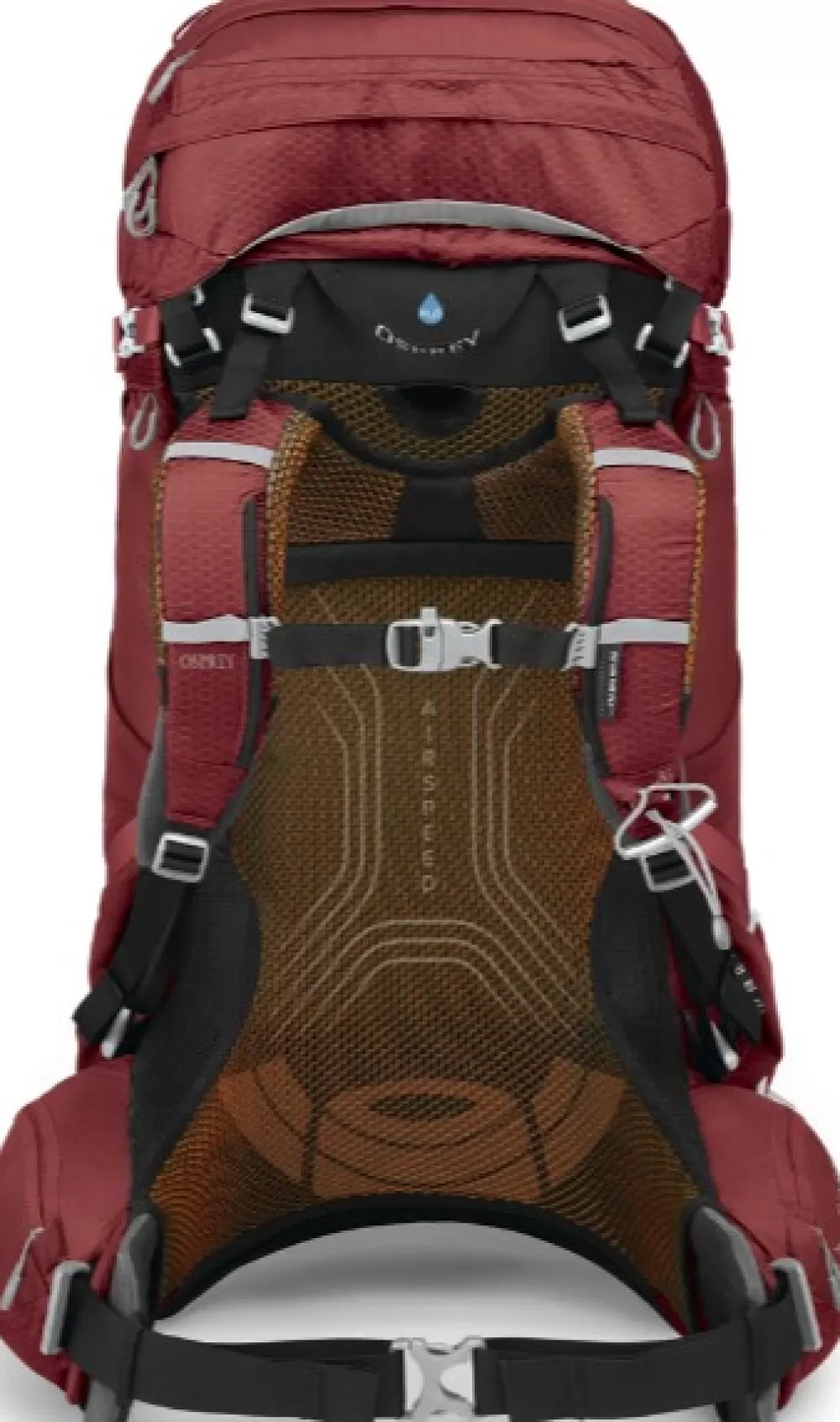 Osprey Reput Ja Rinkat Retkeilyyn> Aura Ag 65 Naisten Rinkka, Berry Sorbet Red