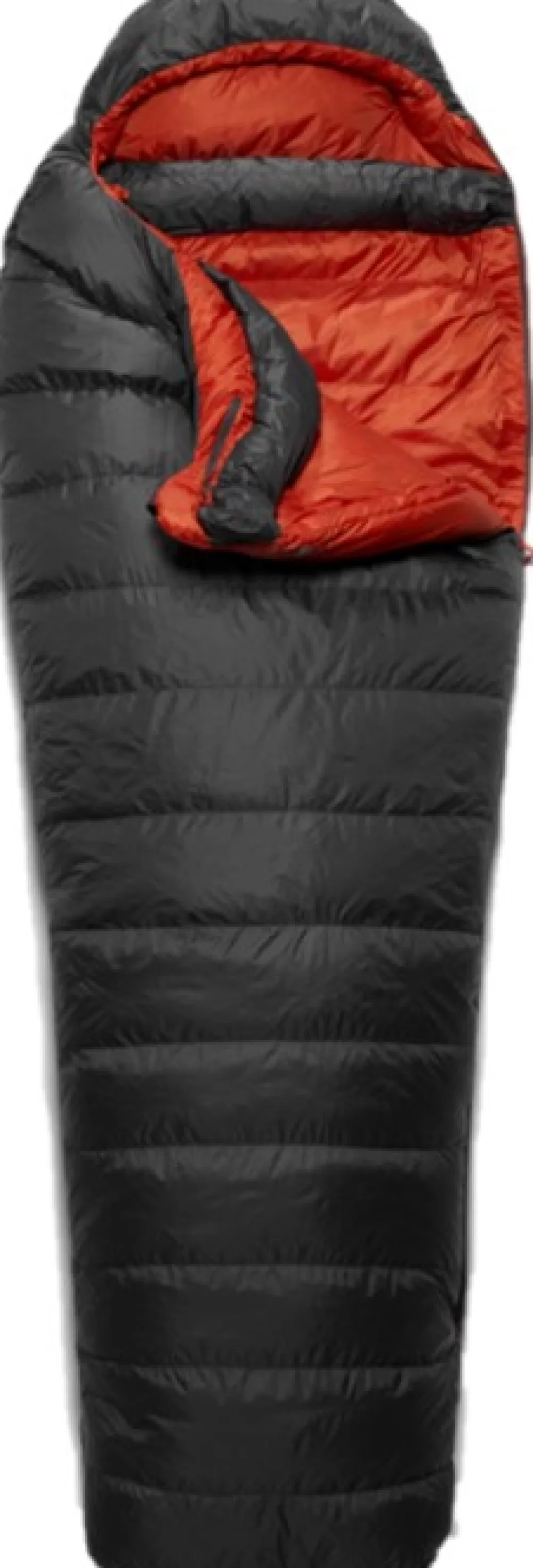Kevät- Ja Kesämakuupussit | Rab Equipment Rab Ascent 500 Left Zip -5°C Untuvamakuupussi, Pitka Malli, Graphene Unisex