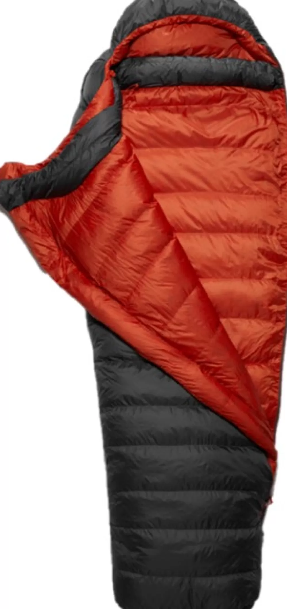 Kevät- Ja Kesämakuupussit | Rab Equipment Rab Ascent 500 Left Zip -5°C Untuvamakuupussi, Pitka Malli, Graphene Unisex