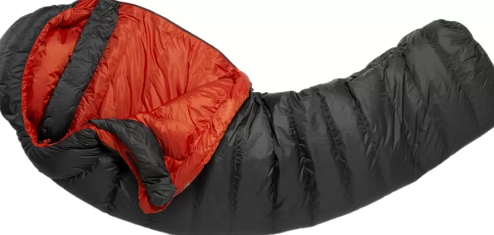 Kevät- Ja Kesämakuupussit | Rab Equipment Rab Ascent 500 Left Zip -5°C Untuvamakuupussi, Pitka Malli, Graphene Unisex
