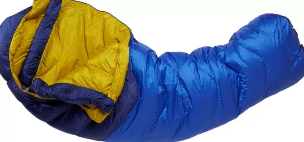 Kolmen Vuodenajan Makuupussit | Rab Equipment Rab Neutrino 400 Left Zip, Long, -7°C Nightfall Blue Unisex