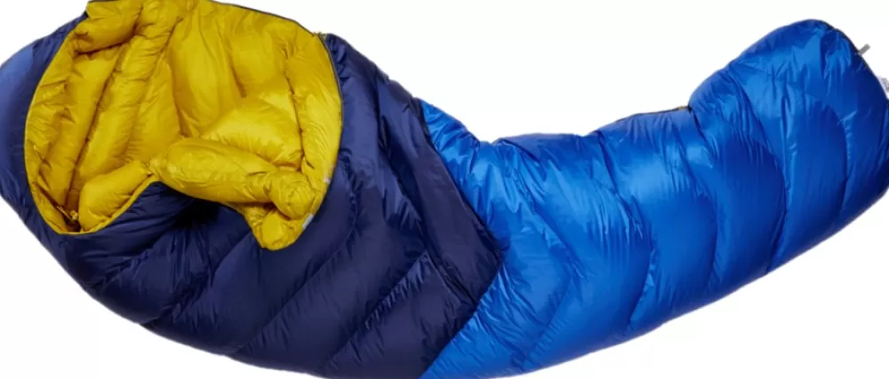 Syys- Ja Talvimakuupussit | Rab Equipment Rab Neutrino 600 Untuvamakuupussi, Regular Wide, -12°C Nightfall Blue Unisex