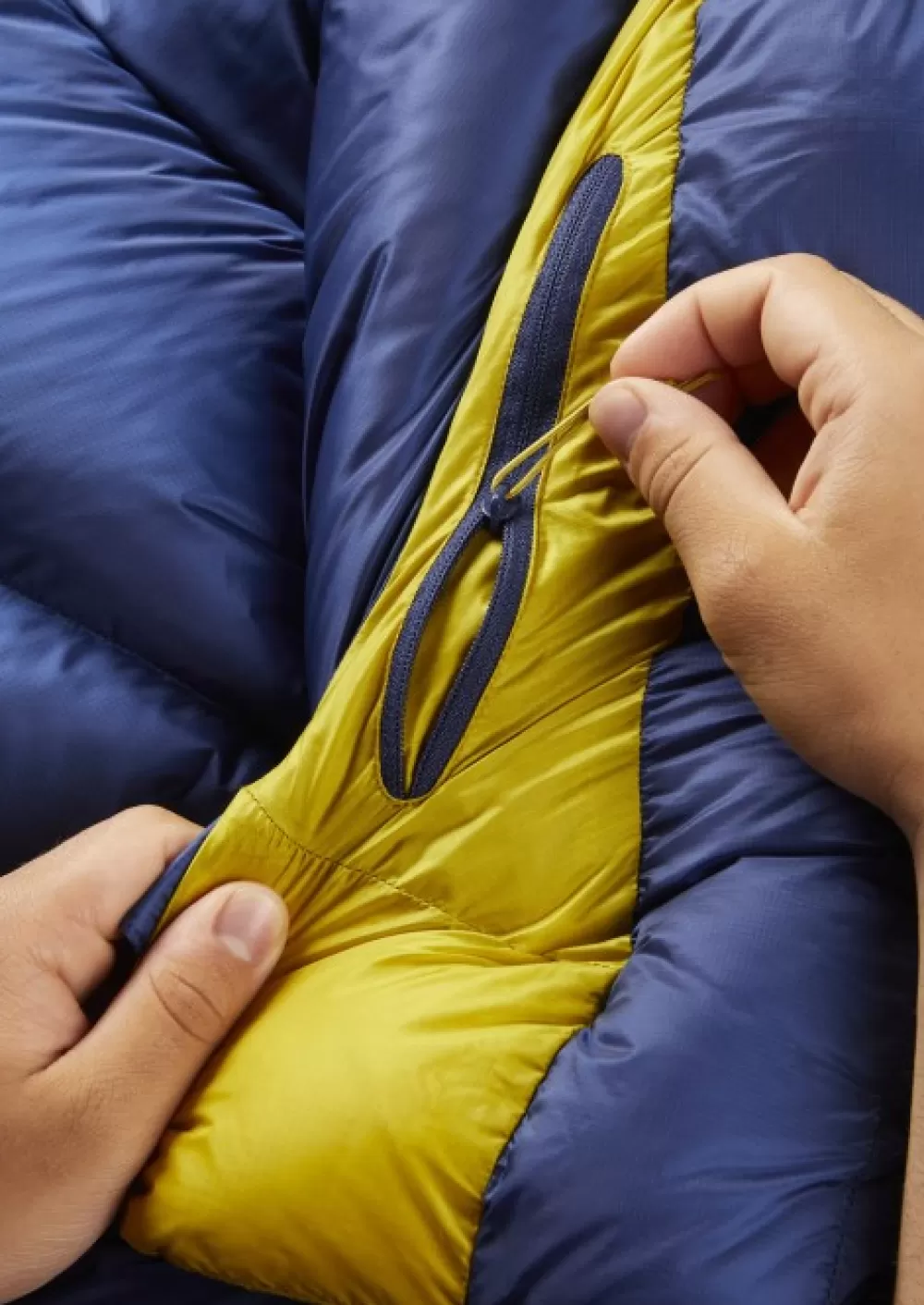 Syys- Ja Talvimakuupussit | Rab Equipment Rab Neutrino 800 Untuvamakuupussi, Left Zip Long, -22°C Nightfall Blue