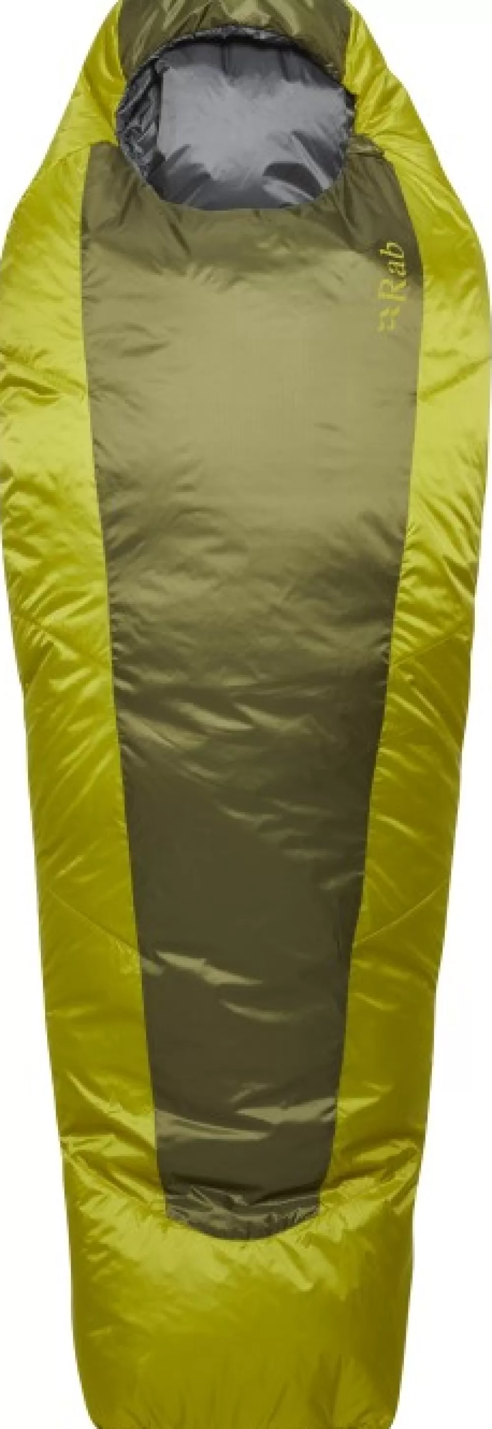 Kevät- Ja Kesämakuupussit | Rab Equipment Rab Solar Eco 0 Makuupussi, Pitka Malli, 5°C Chlorite Green