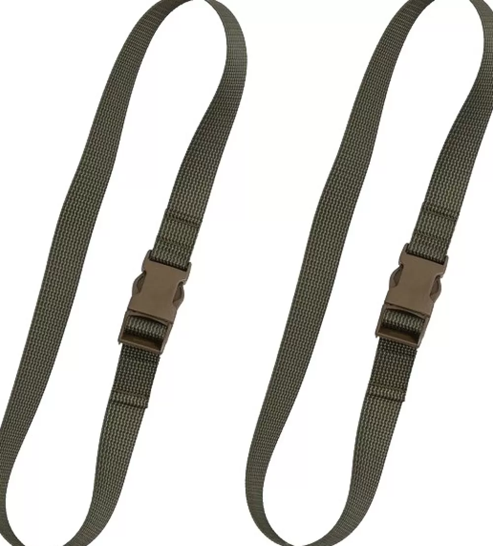Savotta Reppujen Ja Laukkujen Tarvikkeet> Pack Straps Sr Buckle 80 Cm Pakkaushihnat 2 Kpl, Vihrea